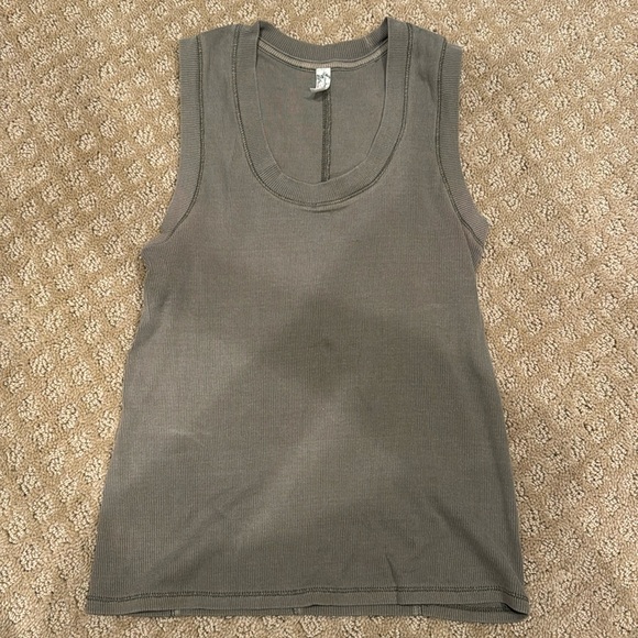 Free People green tank - Picture 1 of 3